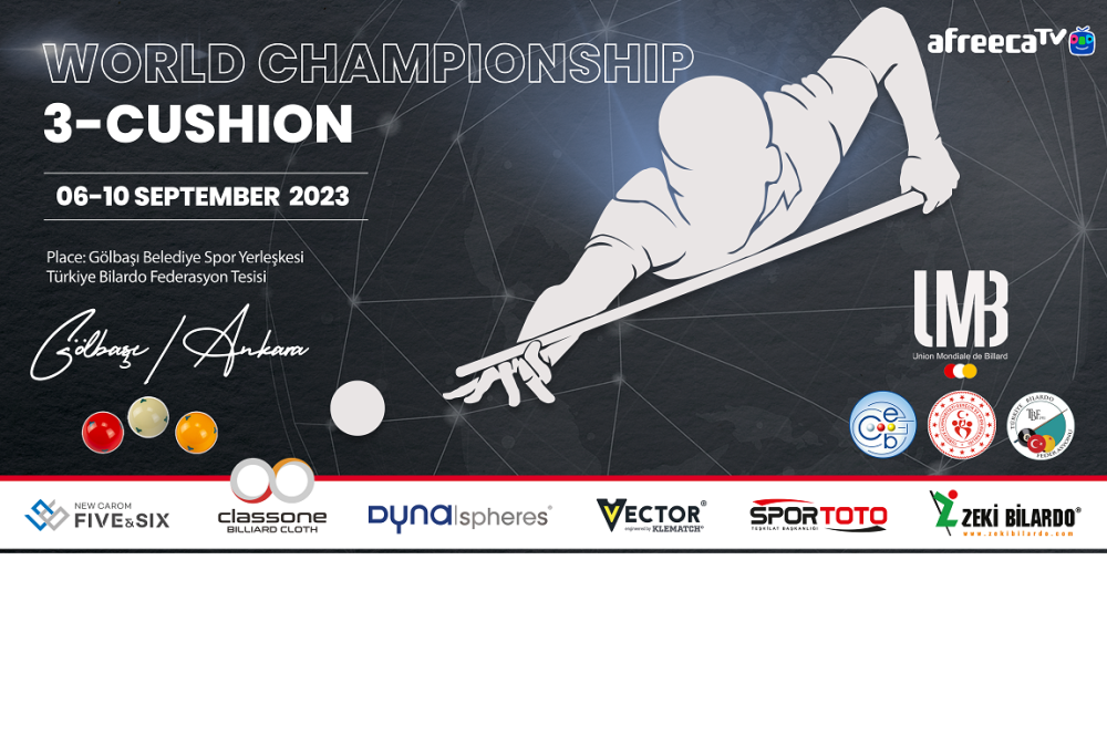 FIRST EVER WCBS CHAMPIONSHIP 2023, ANKARA - News - Confédération européenne de billard