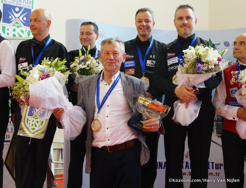 AEJ/Dallinga wins Coupe d’Europe Club Teams Three Cushion