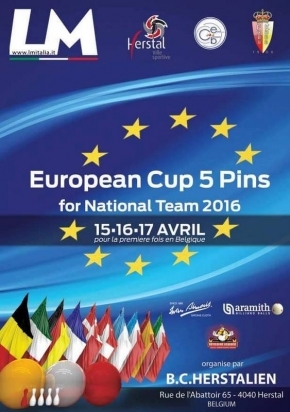 Draw Coupe d´Europe 5 Pins for National Teams