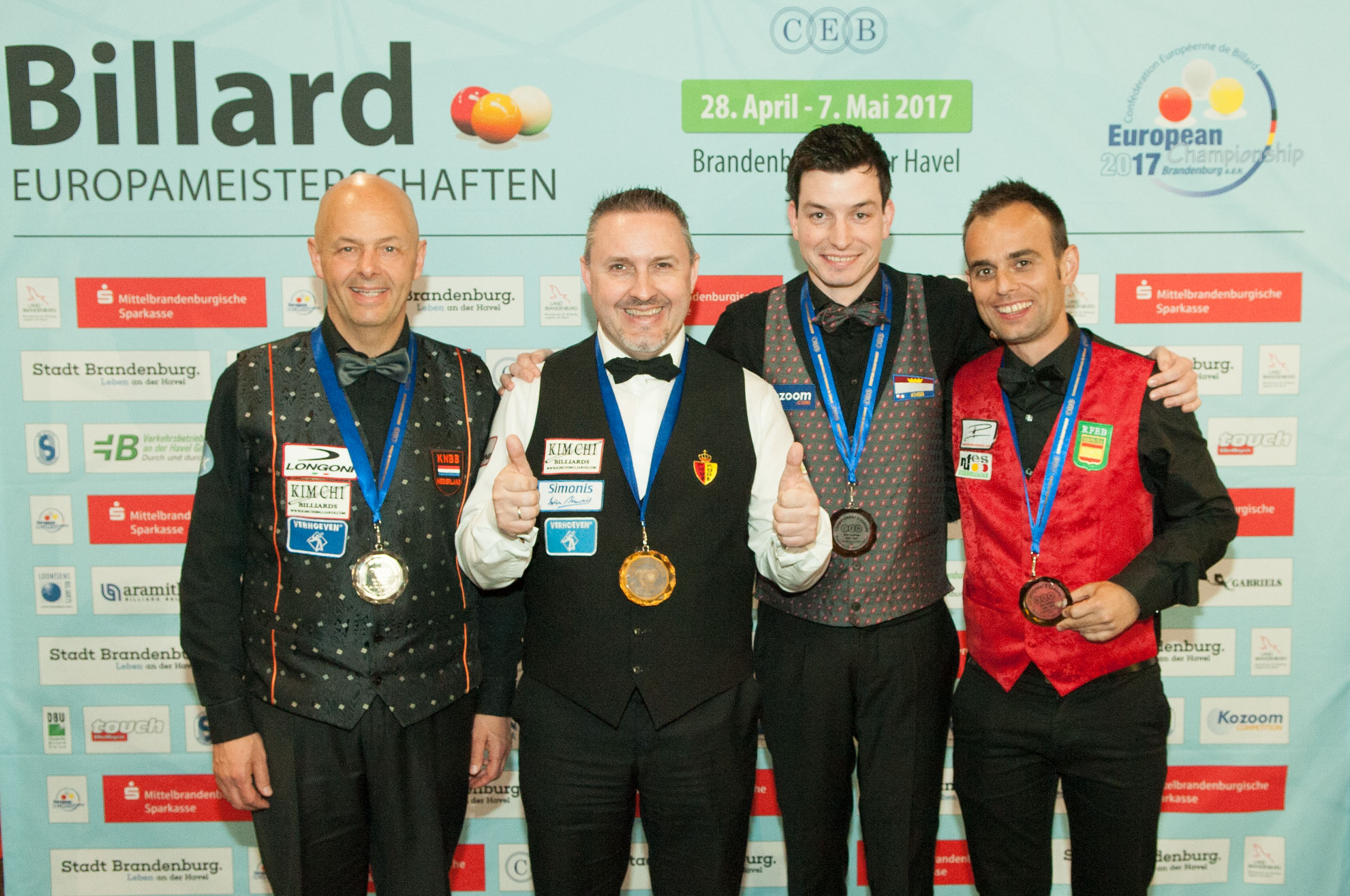 Four new European Champions in Brandenburg