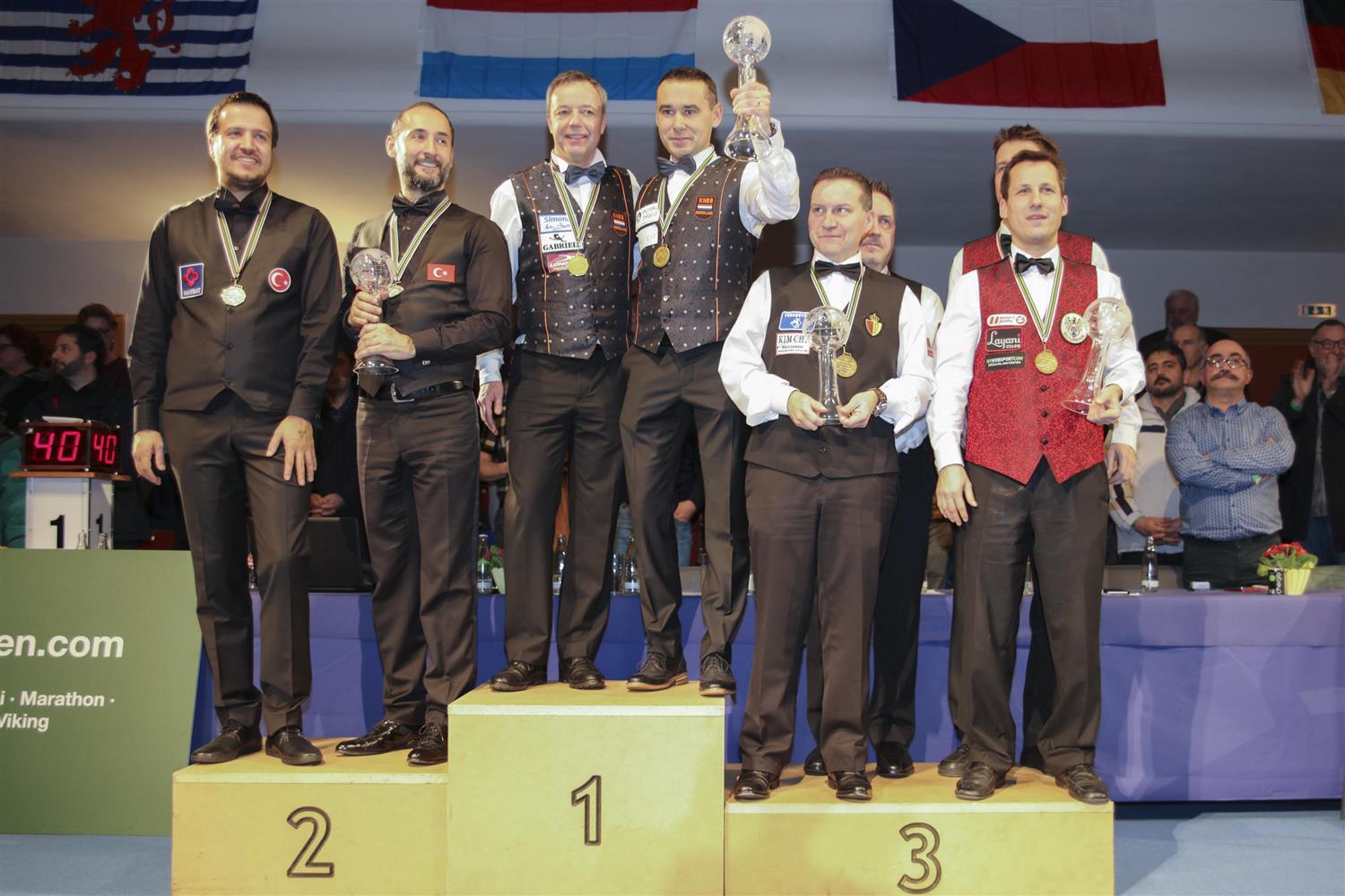 Netherlands World Champion Three Cushion for National Teams.