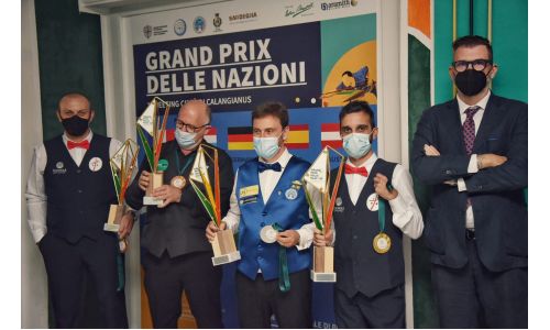 ALL ITALIAN PODIUM AT THE GRAND PRIX OF NATIONS