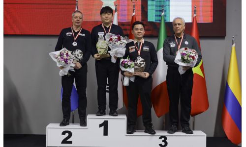CHO WINS IN ANKARA, JASPERS IS THE RUNNER UP, BRONZE FOR ZANETTI