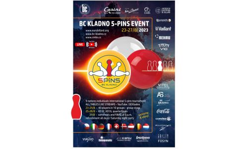 BC KLADNO 5-PINS EVENT 2023