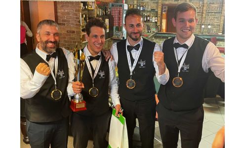 BILLARD CLUB FRIBOURG WINS IN ROESELARE