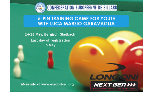CEB-LONGONI 5-PINS TRAINING CAMP FOR YOUTH