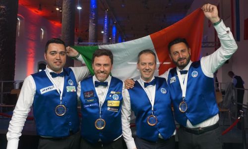 COUPE D'EUROPE 5-PIN NT IS BACK TO ITALY