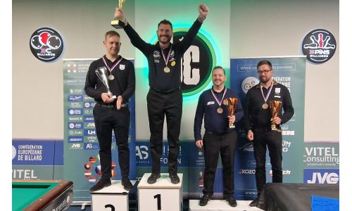 BC KLADNO 5-PINS EVENT ENDS WITH THE VICTORY OF LUCA MARZIO GARAVAGLIA, GABEL, ROSENBERG AND SCHOCK ON THE PODIUM.