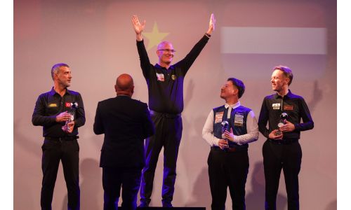 MARTIN HORN WINS THE ANTWERP WC, SILVER FOR TAYFUN TASDEMIR, BRONZE FOR GLENN HOFMAN AND P.V.BAO