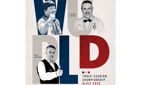 THE 78° WORLD CHAMPIONSHIP 3-CUSHION IS READY TO START IN BLOIS, FRANCE