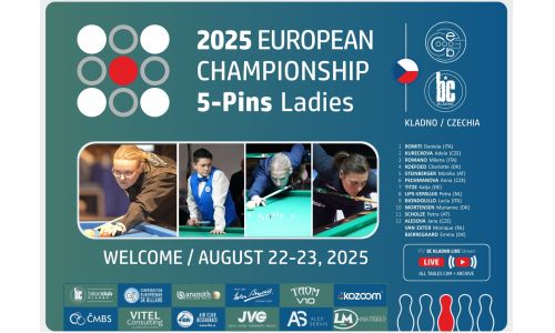 THE EUROPEAN CHAMPIONSHIP 5-PINS LADIES HAS BEGUN IN KLADNO THE EUROPEAN CHAMPIONSHIP 5-PINS LADIES HAS BEGUN IN KLADNO