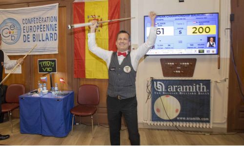 ARNIM KAHOFER IS THE NEW 71/2 EUROPEAN CHAMPION ARNIM KAHOFER IS THE NEW 71/2 EUROPEAN CHAMPION