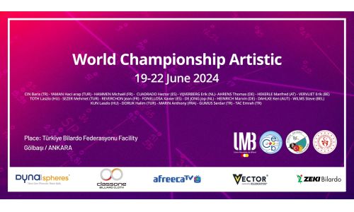 TURKISH DOMINATION IN ARTISTIC BILLIARD W.C.: HACI ARAP YAMAN TAKES THE GOLD MEDAL