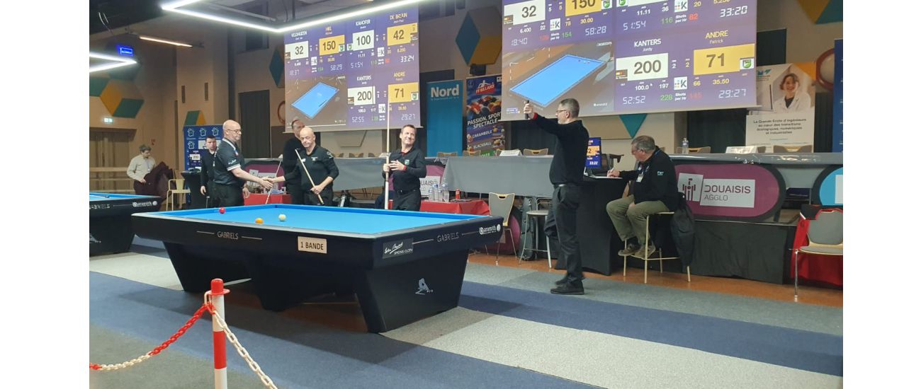 THE SEMIFINALS HAVE BEEN DECIDED IN DOUAI