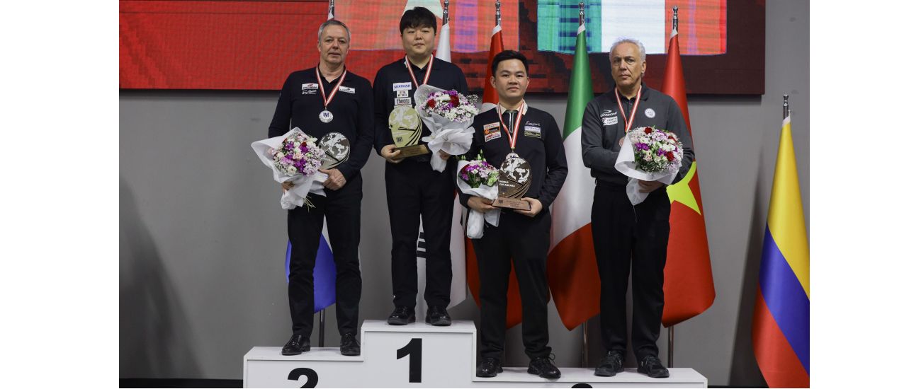 CHO WINS IN ANKARA, JASPERS IS THE RUNNER UP, BRONZE FOR ZANETTI