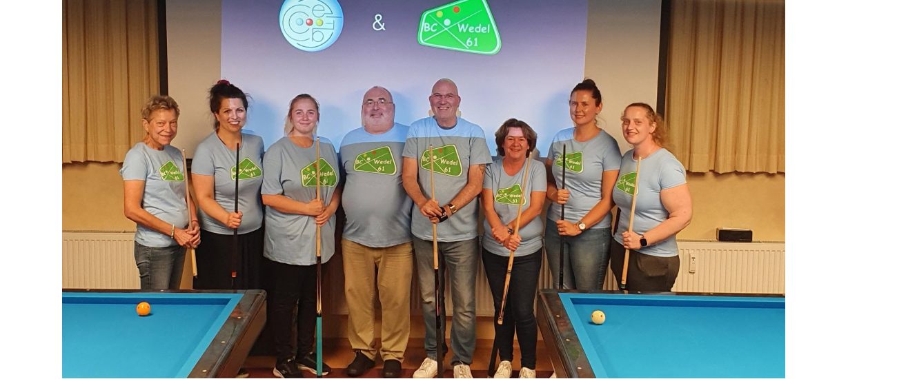 CEB TRAINING CAMP 3-CUSHION FOR WOMEN CONCLUDES TODAY