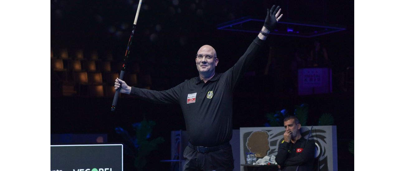 MARTIN HORN WINS THE ANTWERP WC, SILVER FOR TAYFUN TASDEMIR, BRONZE FOR GLENN HOFMAN AND P.V.BAO