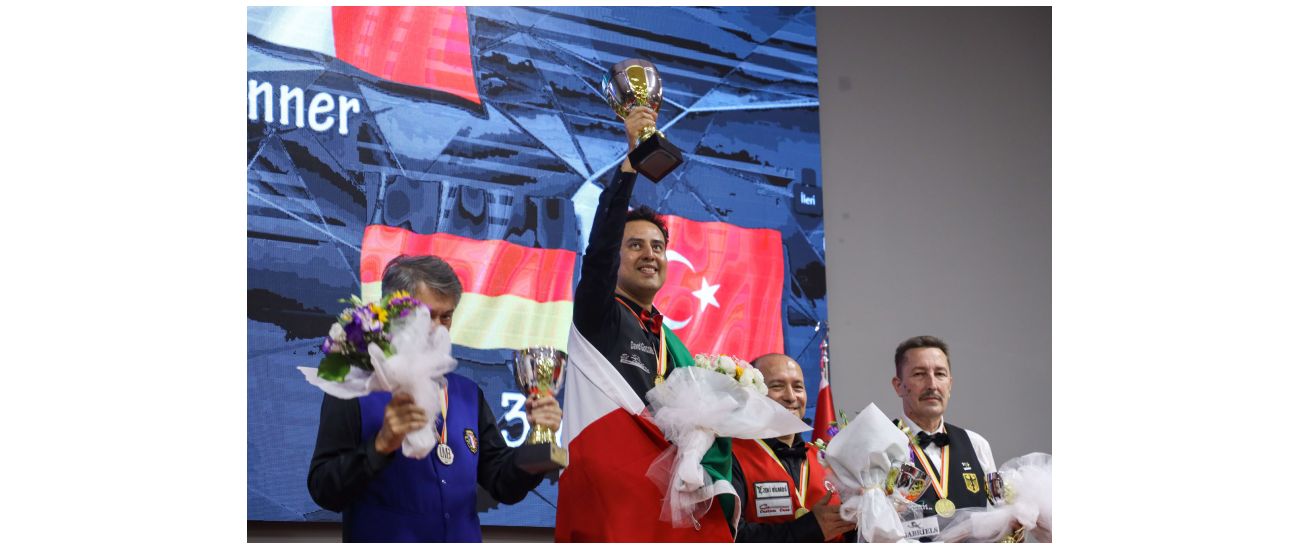 ARTISTIC WC: DAVID GONZALEZ (MX) TAKES THE GOLD, SILVER FOR TRAN (FR), BRONZE FOR AHRENS (DE) AND CIN (TR)