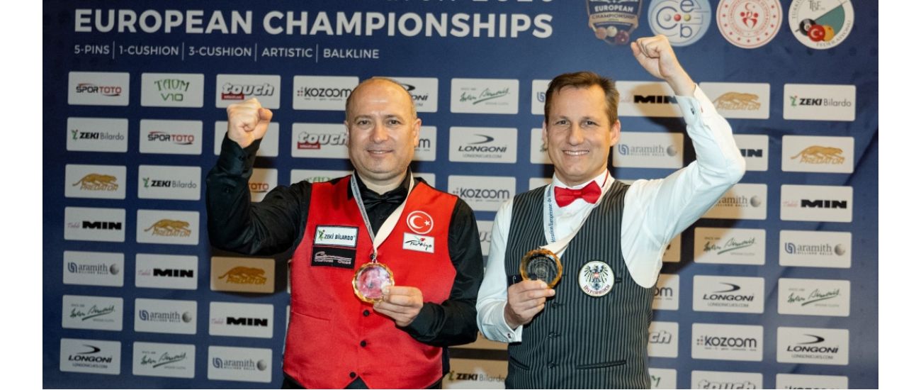 ARNIM KAHOFER AND BARIS CIN WIN EUROPEAN CHAMPIONSHIP GOLD