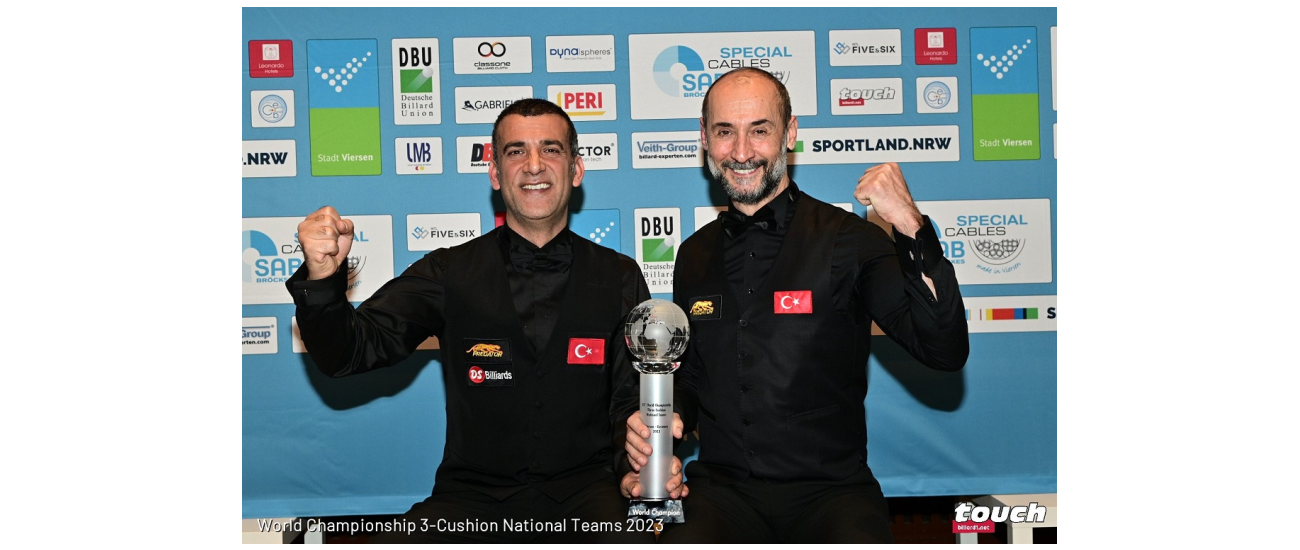 THIRD GOLD IN A ROW FOR TURKISH TEAM IN VIERSEN