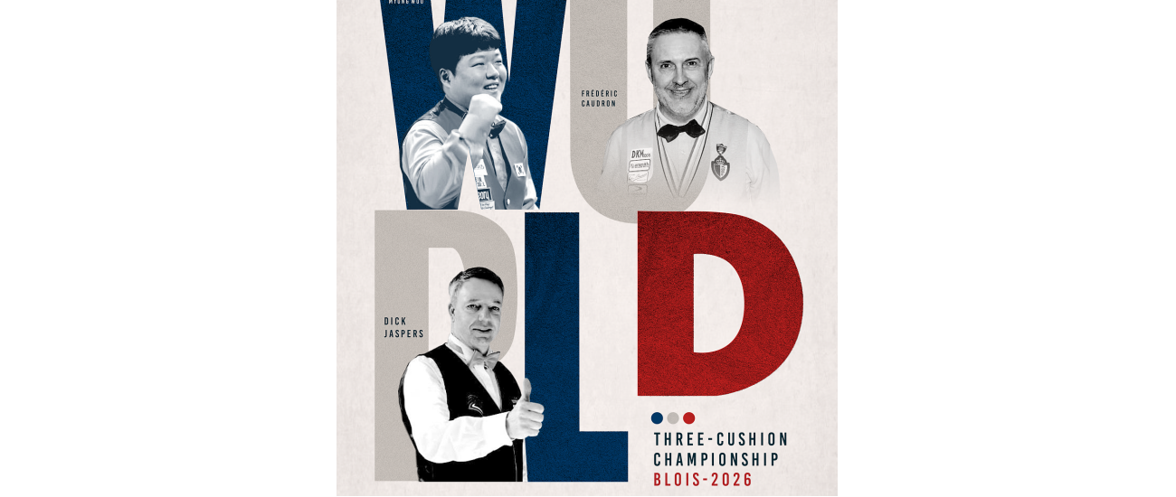THE 78° WORLD CHAMPIONSHIP 3-CUSHION IS READY TO START IN BLOIS, FRANCE
