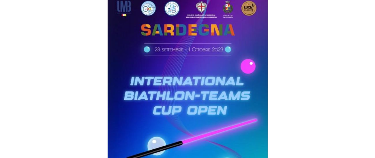 FIRST EVER INTERNATIONAL BIATHLON-TEAMS CUP OPEN, CALANGIANUS (ITALY)