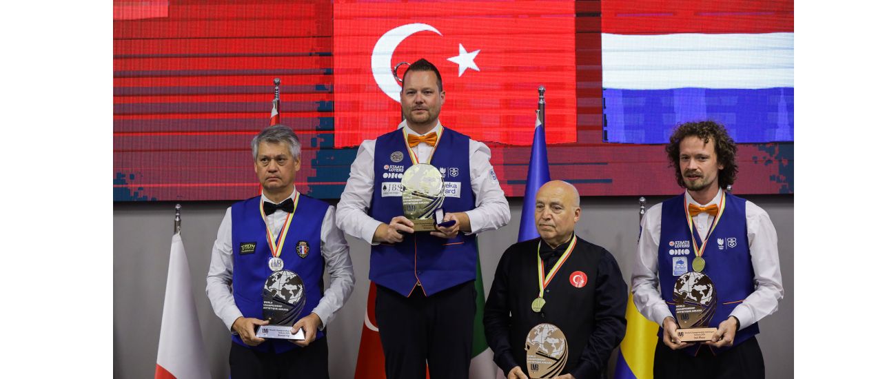 DUTCH BENNY SMITS IS THE NEW ARTISTIC WORLD CHAMPION