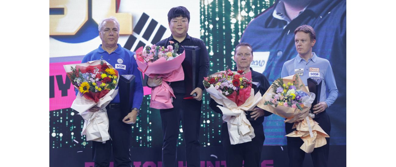 GWANGJU WORLD CUP: CHO WINS ZANETTI IN THE FINAL, BRONZE FOR MERCKX AND HOFMAN