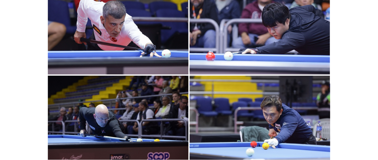 BOGOTA WORLD CUP: TASDEMIR AND HORN IN THE SEMIFINALS