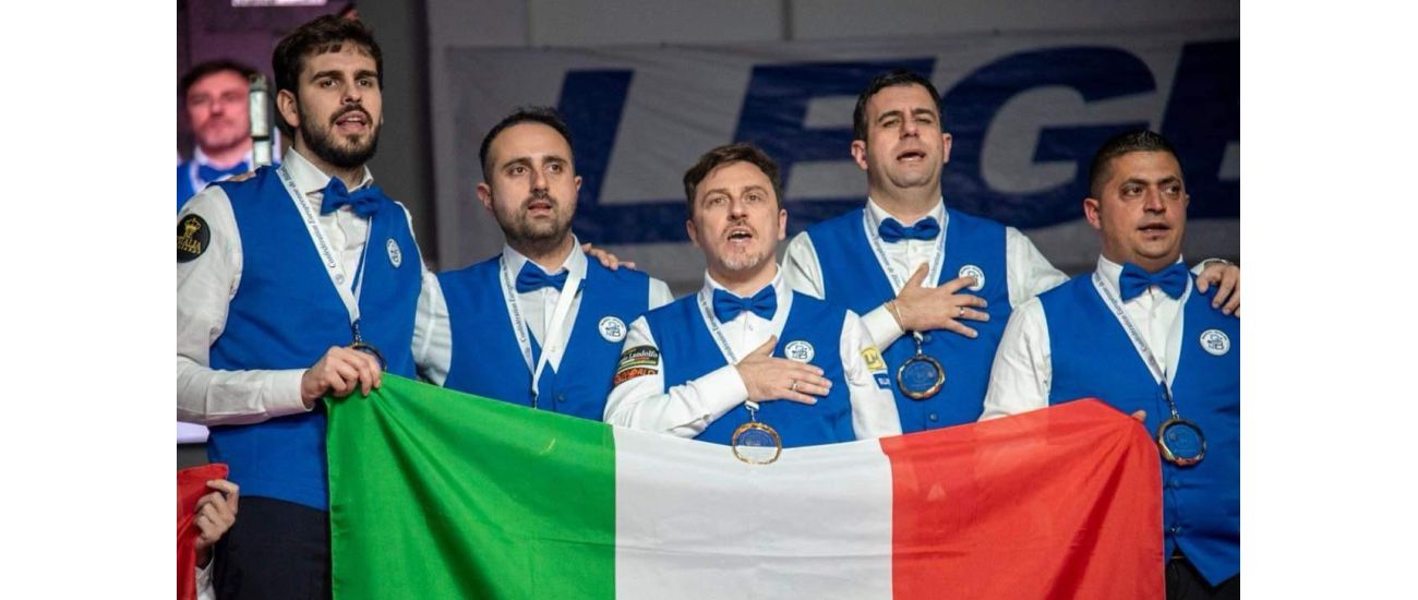 5 PINS NATIONAL TEAMS: ITALY TAKES GOLD AND SILVER