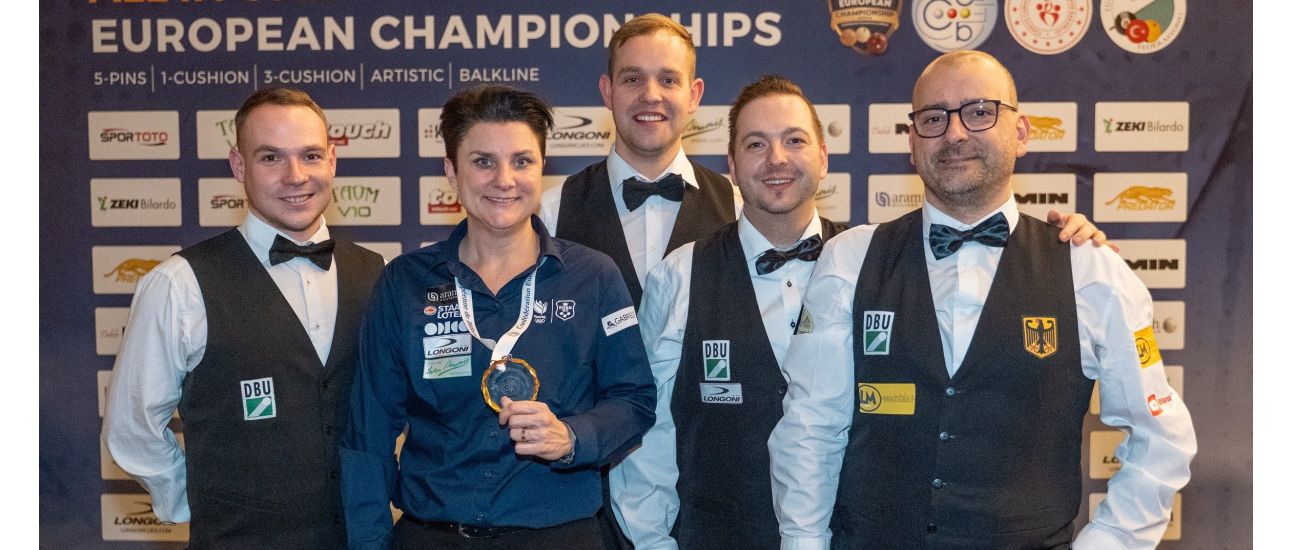 KLOMPENHOUWER AND TEAM GERMANY ARE EUROPEAN CHAMPIONS