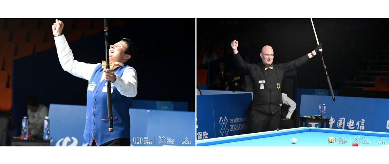 THE WORLD GAMES 2025: GOLD MEDAL FOR T. KLOMPENHOUWER, BRONZE FOR MARTIN HORN