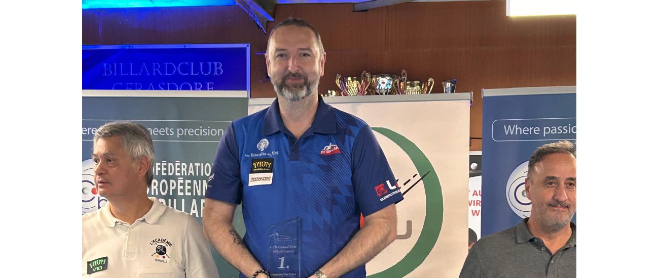 FRENCHMAN MICHAEL HAMMEN IS THE WINNER OF THE ARTISTIC GP IN GERASDORF.